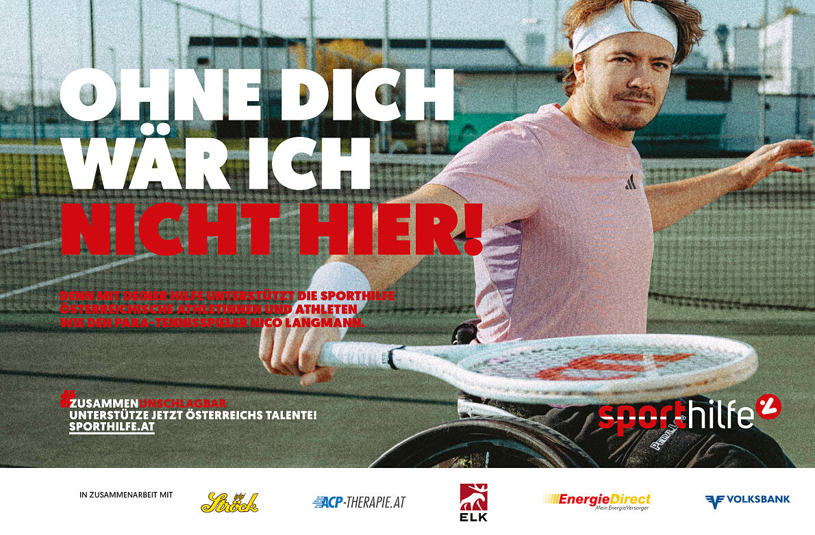 Sporthilfe Kampagne Langmann