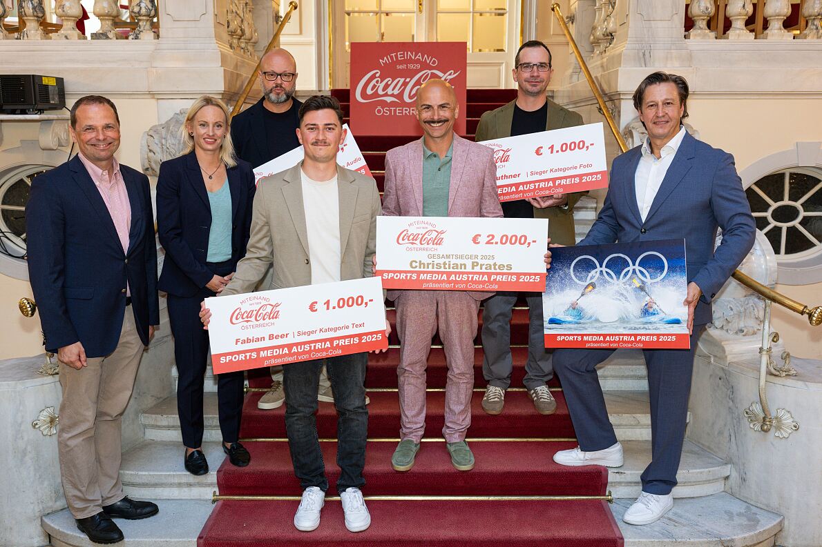 Die Preisträger des Sports Media Austria Preis 2025