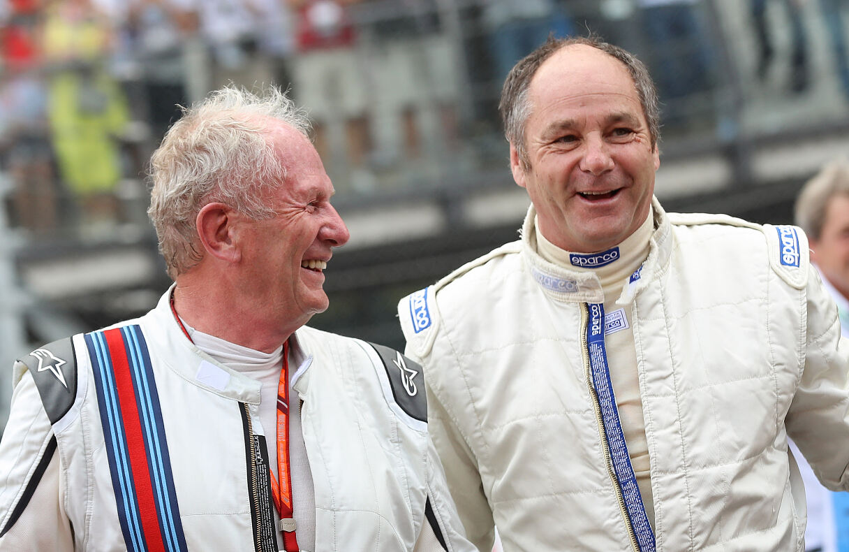 Dr. Helmut Marko und Gerhard Berger