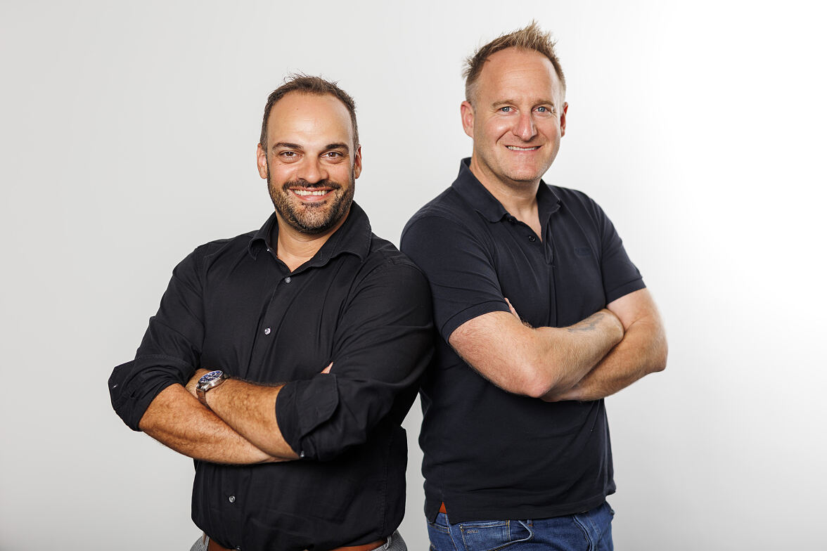 Lukas Schütz und Thomas Kenyeri