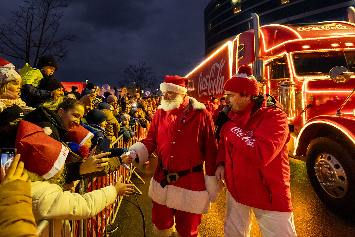 Coca-Cola Weihnachtstruck in Dornbirn (6)