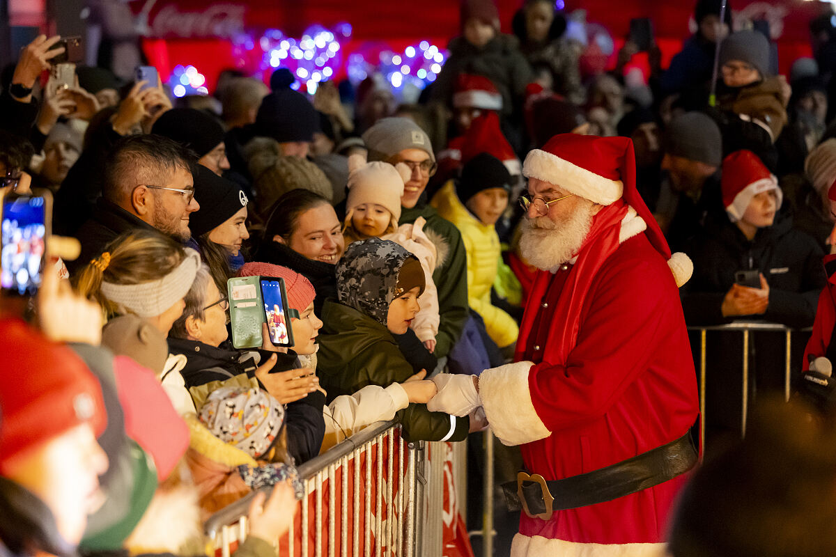 Der Coca-Cola Weihnachtstruck in der Steiermark