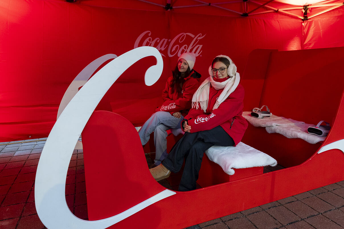 Coca-Cola Weihnachtstruck in Wien