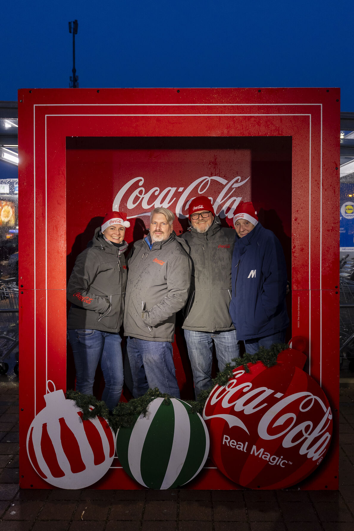 Coca-Cola Weihnachtstruck in Wien