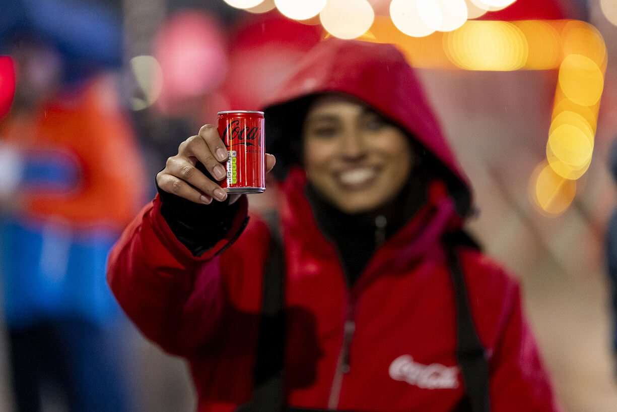 Coca-Cola Weihnachtstruck in Wien