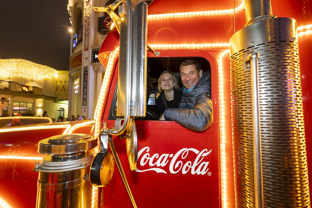 Coca-Cola Weihnachtstruck VIP-Event 