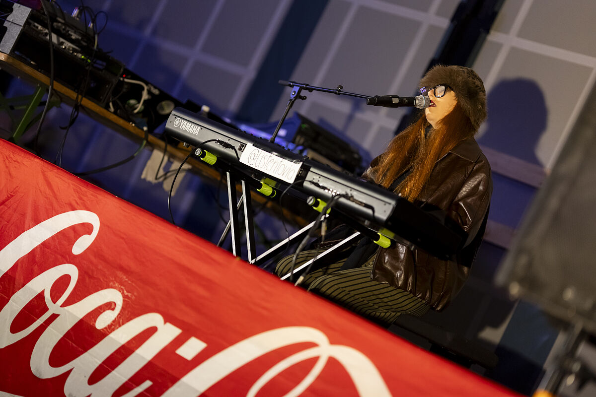 Der Coco-Cola Weihnachtstruck in Mörbisch am See