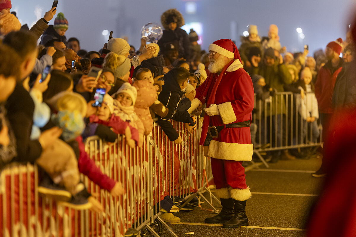 Der Coca-Cola Weihnachtsmann in Niederösterreich