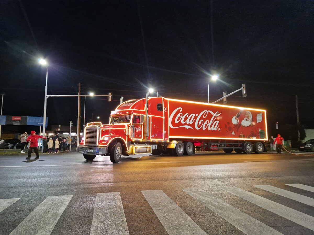 Der Coca-Cola Weihnachtsruck in Niederösterreich